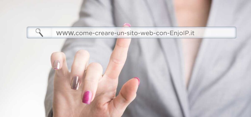 sito web con enjoip